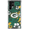 NFL Green Bay Packers Tropical Print Galaxy S23 Ultra Clear Case