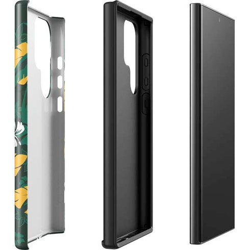 NFL Green Bay Packers Tropical Print Galaxy S23 Ultra Pro Case