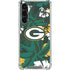 NFL Green Bay Packers Tropical Print Galaxy S24 FE Clear Case
