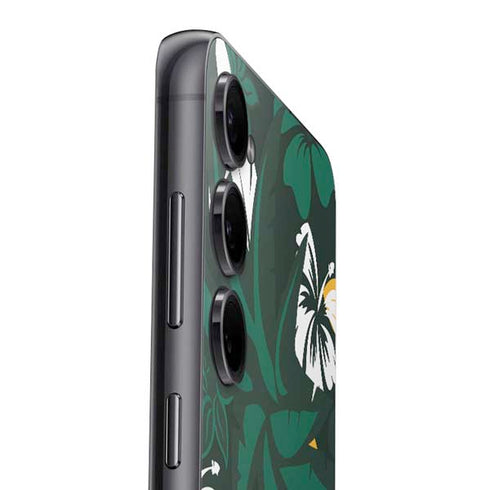 NFL Green Bay Packers Tropical Print Galaxy S24 Skin