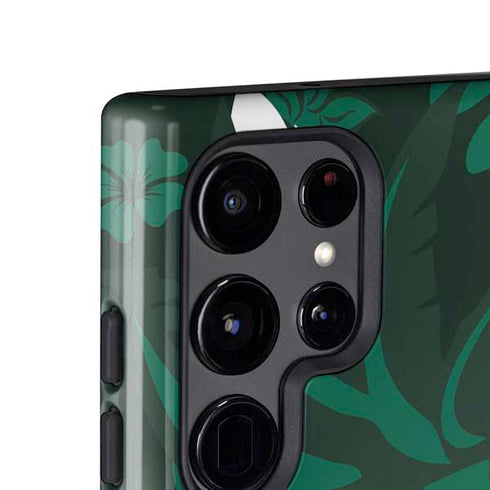 NFL Green Bay Packers Tropical Print Galaxy S25 Ultra Impact Case