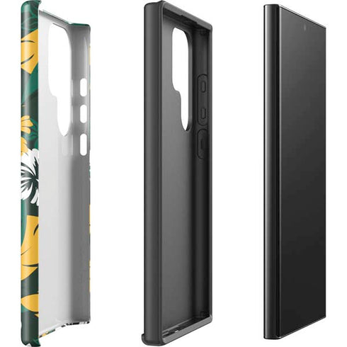 NFL Green Bay Packers Tropical Print Galaxy S25 Ultra Impact Case