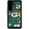 NFL Green Bay Packers Tropical Print Galaxy S24 Waterproof Case