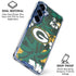 NFL Green Bay Packers Tropical Print Galaxy S25 Clear Case