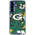 NFL Green Bay Packers Tropical Print Galaxy S25 Plus Clear Case