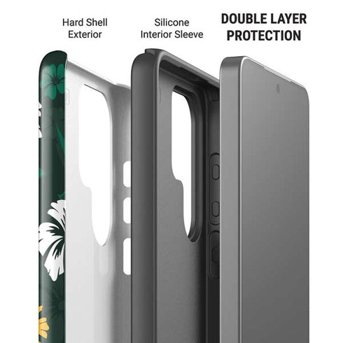 NFL Green Bay Packers Tropical Print Galaxy S26 Ultra Impact Case