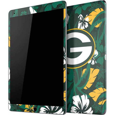 NFL Green Bay Packers Tropical Print iPad Skins