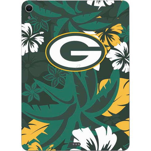 NFL Green Bay Packers Tropical Print Apple iPad Air Skin