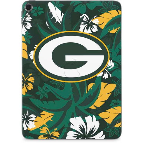 NFL Green Bay Packers Tropical Print Apple iPad Pro Skin