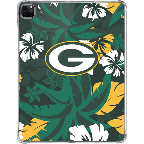 NFL Green Bay Packers Tropical Print iPad Pro 11in (2024) Clear Case