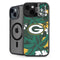 NFL Green Bay Packers Tropical Print iPhone 14 Plus Kickstand Case