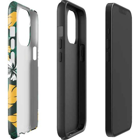 NFL Green Bay Packers Tropical Print iPhone 15 Pro Impact Case