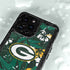 NFL Green Bay Packers Tropical Print iPhone 15 Pro Waterproof Case
