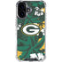 NFL Green Bay Packers Tropical Print iPhone 16 Plus Clear Case