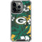 NFL Green Bay Packers Tropical Print iPhone 16 Pro Max Clear Case
