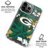 NFL Green Bay Packers Tropical Print iPhone 16 Pro Max Clear Case