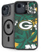 NFL Green Bay Packers Tropical Print iPhone 16e Kickstand Case