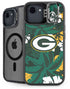 NFL Green Bay Packers Tropical Print iPhone 16e Kickstand Case