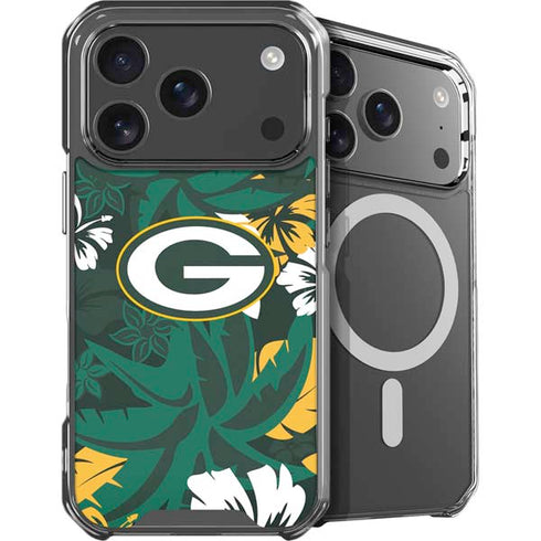 NFL Green Bay Packers Tropical Print iPhone 18 Pro Max MagSafe Case