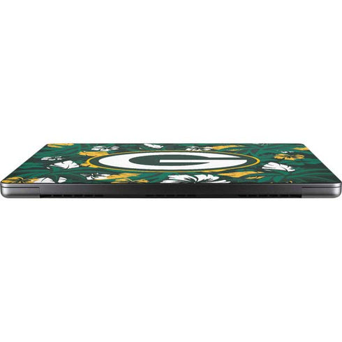 NFL Green Bay Packers Tropical Print Apple MacBook Pro 14-inch Skin