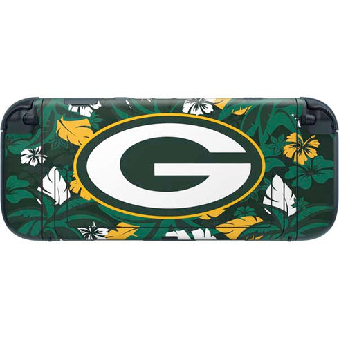 NFL Green Bay Packers Tropical Print Nintendo Switch 2 (2025) with Joy-Con Skin