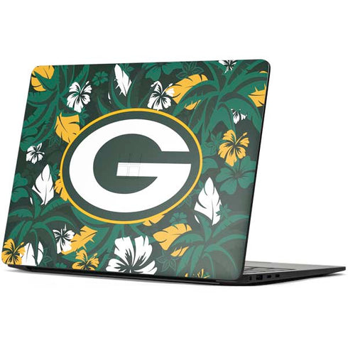 NFL Green Bay Packers Tropical Print Surface Laptop 7 13.8in Skin