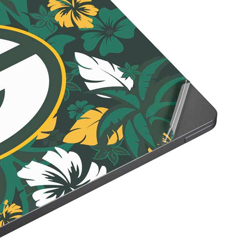 NFL Green Bay Packers Tropical Print Surface Laptop 7 13.8in Skin