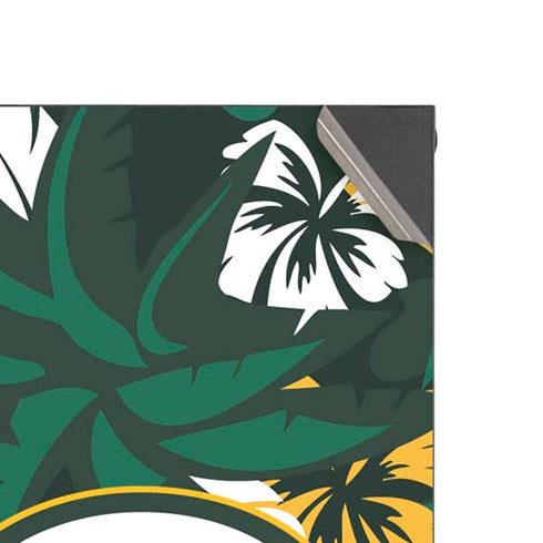 NFL Green Bay Packers Tropical Print XBox Series X Digital Edition Console Skin