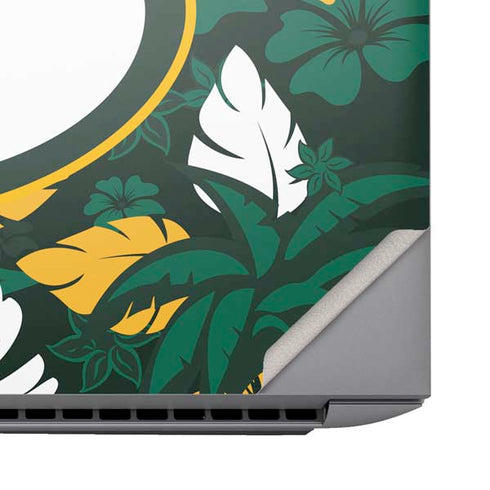 NFL Green Bay Packers Tropical Print HP ZBook Fury 16 G10 Skin