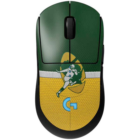 NFL Green Bay Packers Vintage G Pro Wireless Gaming Mouse Skin
