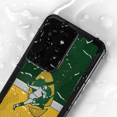 NFL Green Bay Packers Vintage Galaxy S24 Ultra Waterproof Case