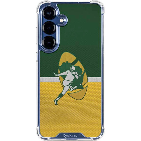 NFL Green Bay Packers Vintage Galaxy S25 Plus Clear Case