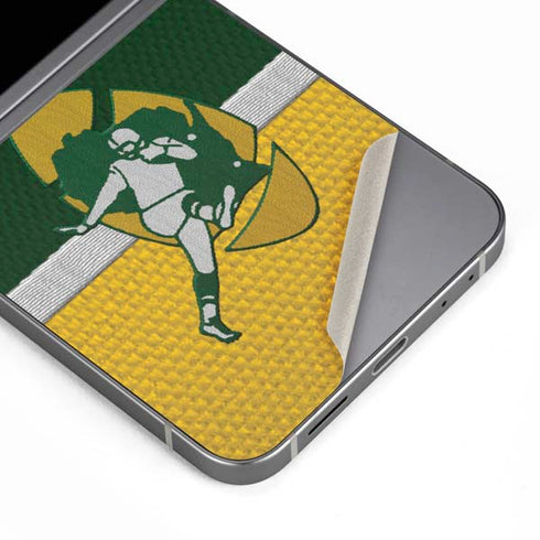 NFL Green Bay Packers Vintage Galaxy Z Flip6 Skin