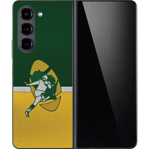 NFL Green Bay Packers Vintage Galaxy Z Fold5 5G Skin