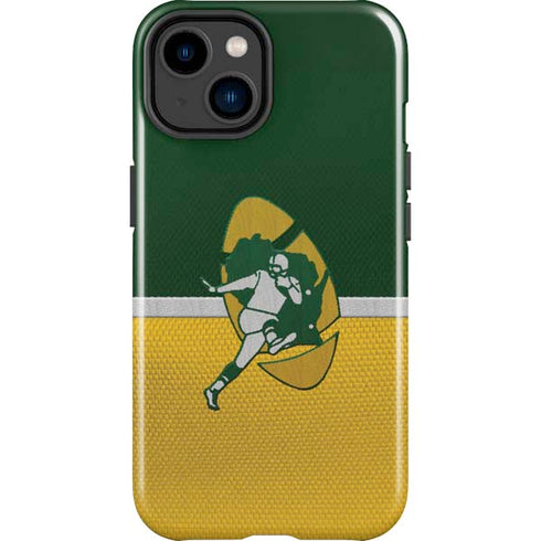 NFL Green Bay Packers Vintage iPhone 15 Impact Case