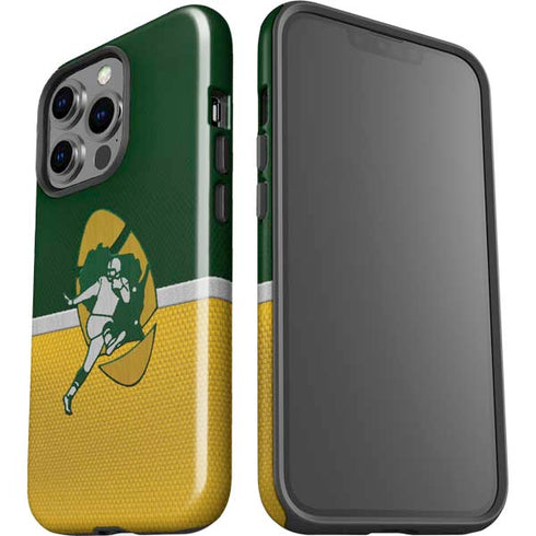 NFL Green Bay Packers Vintage iPhone 15 Pro Impact Case