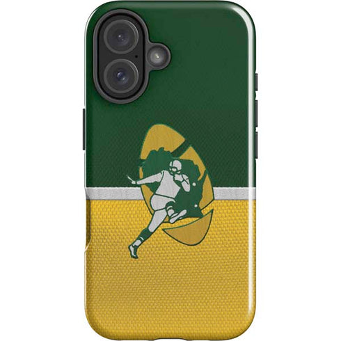 NFL Green Bay Packers Vintage iPhone 16 Impact Case