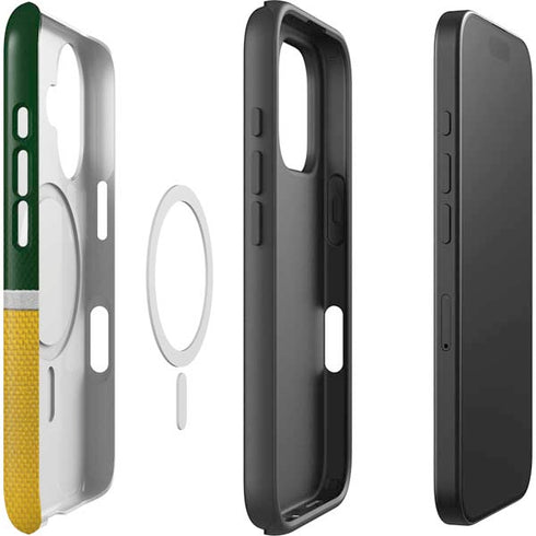 NFL Green Bay Packers Vintage iPhone 16 Magsafe Impact Case