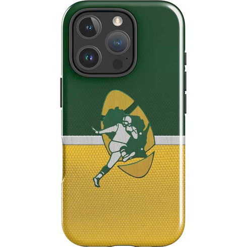 NFL Green Bay Packers Vintage iPhone 16 Pro Impact Case
