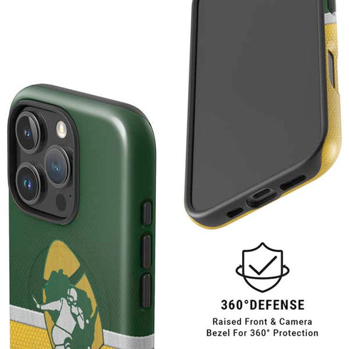 NFL Green Bay Packers Vintage iPhone 16 Pro Max Magsafe Impact Case