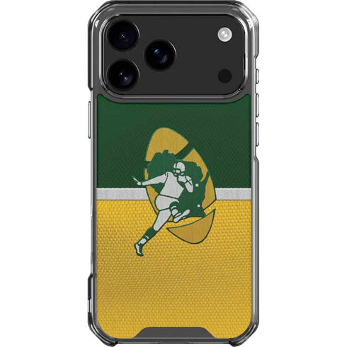NFL Green Bay Packers Vintage iPhone 18 Pro Max Clear Case