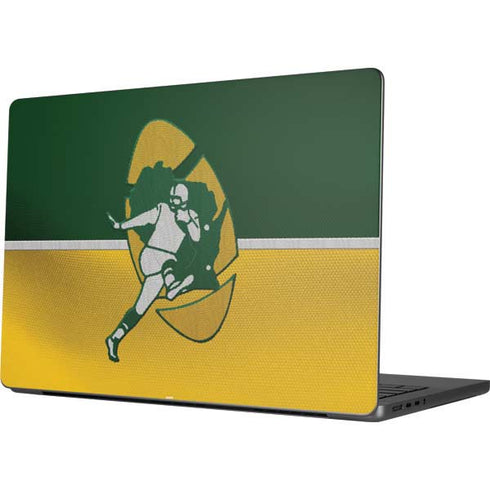 NFL Green Bay Packers Vintage Apple MacBook Pro 14-inch Skin