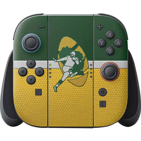 NFL Green Bay Packers Vintage Nintendo Switch 2 (2025) Joy-Con Controller Skin
