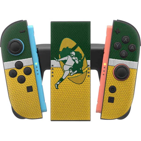 NFL Green Bay Packers Vintage Nintendo Switch 2 (2025) Joy-Con Controller Skin