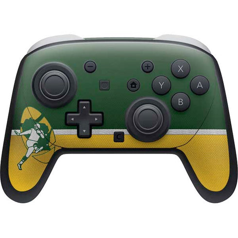 NFL Green Bay Packers Vintage Nintendo Switch 2 (2025) Pro Controller Skin