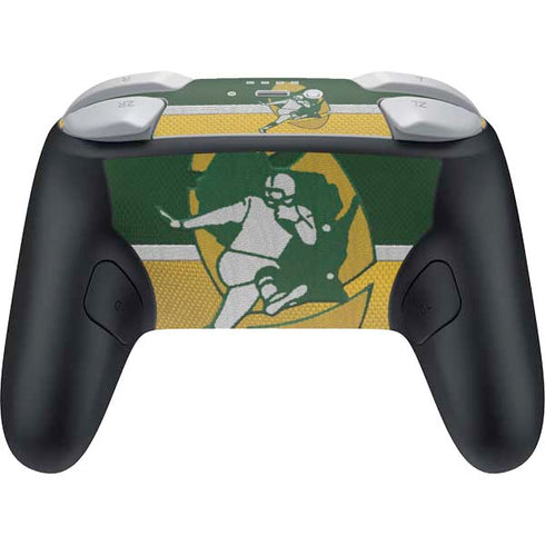 NFL Green Bay Packers Vintage Nintendo Switch 2 (2025) Pro Controller Skin