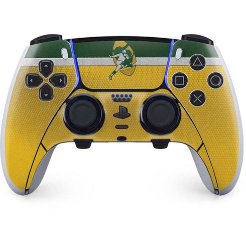 NFL Green Bay Packers Vintage PS5 DualSense Edge Pro Controller Skin