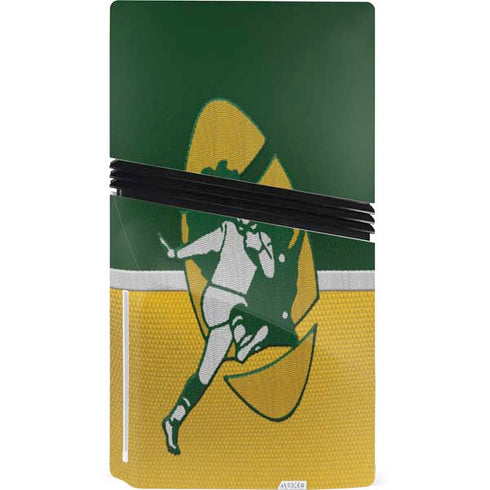 NFL Green Bay Packers Vintage PS5 Pro Disk Console Skin