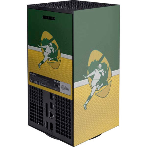 NFL Green Bay Packers Vintage XBox Series X Digital Edition Console Skin
