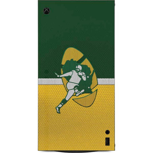 NFL Green Bay Packers Vintage XBox Series X Digital Edition Console Skin